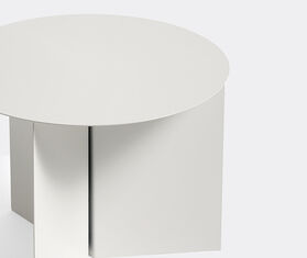 Hay &#39;Slit&#39; round table, small, white WHITE HAY122SLI358WHI