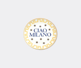 Bitossi Home 'Ciao Milano' plate, multicolor and gold MULTICOLOUR BIHO26CIA936MUL