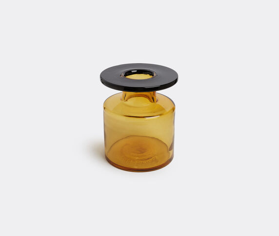 Serax 'Wind & Fire' vase, amber, small amber, black SERA22VAS689MUL