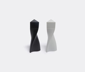Zaha Hadid Design 'Duo' salt and pepper set, black and grey MULTICOLOUR ZAHA18DUO615BLK