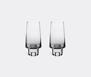 Tom Dixon 'Tank' high ball glass, set of two, black BLACK TODI19TAN173BLK