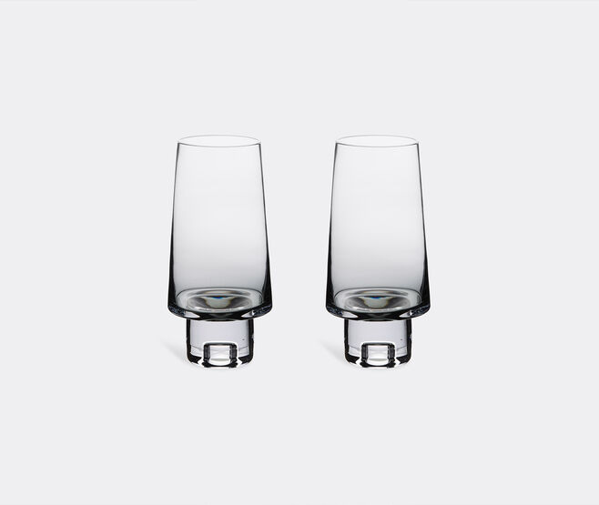 Tom Dixon 'Tank' high ball glass, set of two, black BLACK TODI19TAN173BLK