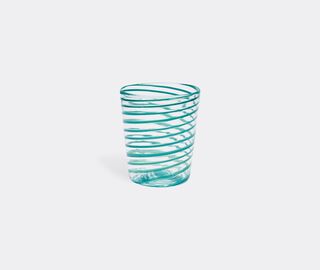 Cabana 'Giravolta' water glass, green GREEN CABA23GRE439GRN