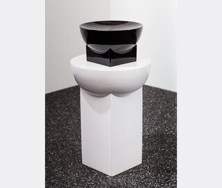 Pulpo High 'Mila' table, white WHITE PULP19MIL132WHI