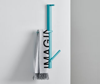 Atelier Ferraro 'Valet' coat hanger, turquoise TURQUOISE ATFE24VAL003TUR