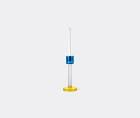 &amp;k Amsterdam &#39;Bole&#39; candleholder, large, blue and yellow MULTICOLOUR AMST25BOL064MUL