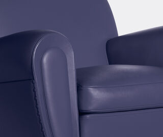 Poltrona Frau 'Vanity Fair XC' armchair, Belladonna PURPLE POFR20VAN024PUR
