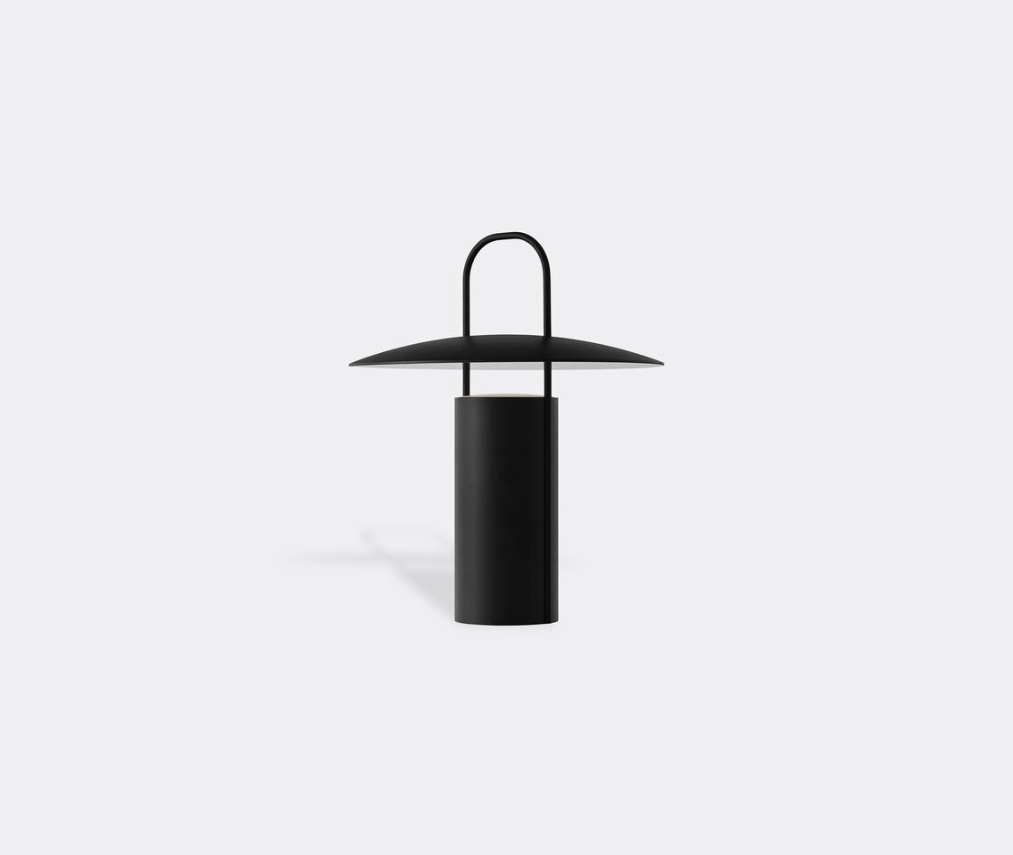 Menu Ray Portable Table Lamp In Black