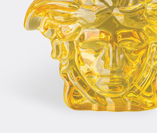 Rosenthal 'Medusa Lumiere' paperweight, amber AMBER ROSE21206120AMB