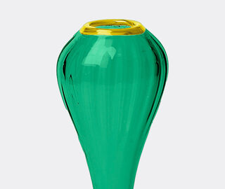 La DoubleJ 'Scallion' vase, green GREEN LADJ23SCA090GRN