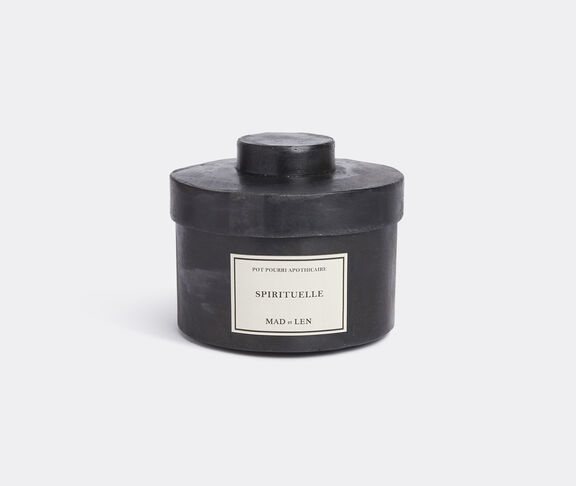 Mad et Len 'Vegetal Amber' pot pourri totem, Spirituelle BLACK MALE19POT874BLK