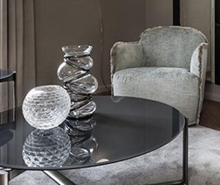Vanessa Mitrani 'Chain Ring' vase, transparent TRANSPARENT VAMI26CHA267TRA