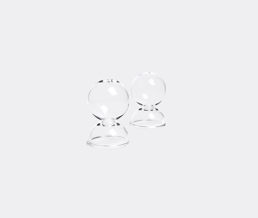 Paola C. 'Bubble' salt and pepper shakers  PAOC15BUB764TRA