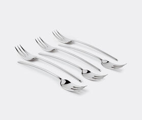 Sambonet &#39;100&#39; dessert fork, set of six, silver SILVER SAMB24GIF796SIL