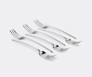 Sambonet '100' dessert fork, set of six, silver SILVER SAMB24GIF796SIL
