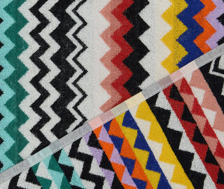Missoni 'Best' towel, set of two, multicolor MULTICOLOUR MIHO26BES012MUL