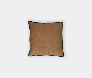 Pomax 'Alpha Opposites' cushion, ocher and petrol MULTICOLOUR POMA26ALP102MUL
