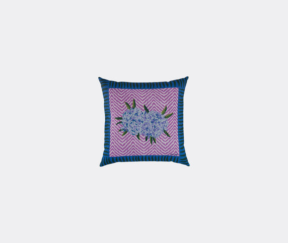 Lisa Corti 'Oleander' cushion, small, lilac and blue multicolor LICO23CUS153LIL