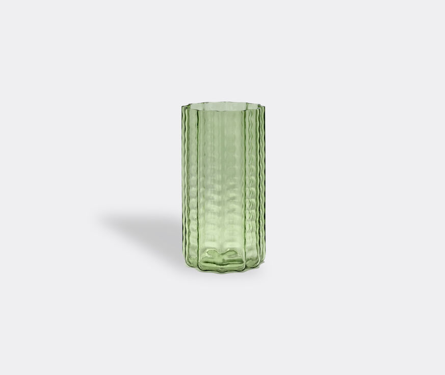 Serax 'Wave 02' vase, medium green SERA22VAS068GRN