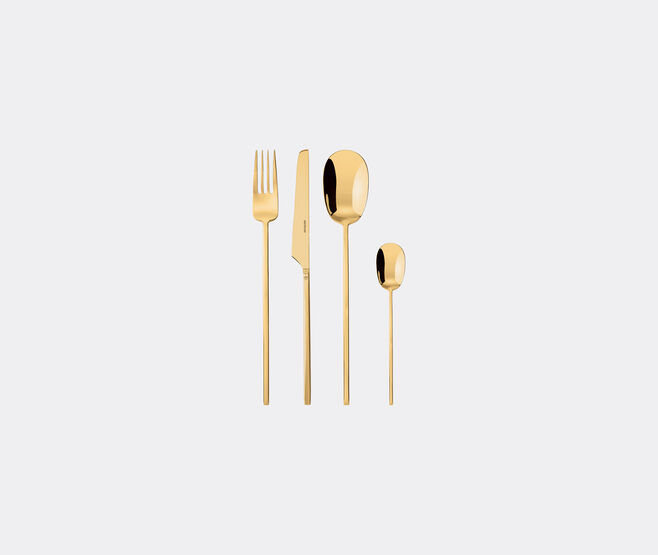 Sambonet '100' cutlery, set of twenty-four, gold GOLD SAMB24SER002GOL
