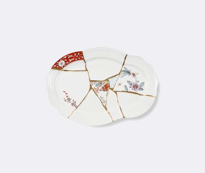Seletti 'Kintsugi' tray MULTICOLOUR SELE21KIN551WHI