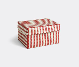 Hay 'Maxim' stripe box, large RED HAY122MAX003MUL