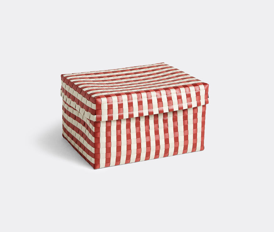 Hay 'Maxim' stripe box, large Red HAY122MAX003MUL