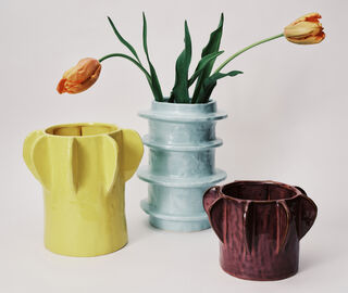 Serax 'Molly 03' flower pot, light blue BLUE SERA26FLO508BLU