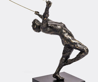 Gardeco 'Ribbon Dancer' sculpture, brown BROWN GARD25RIB212BRW