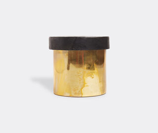Mad et Len 'Fumiste' candle, Graphite GOLD MALE23BOU085GOL