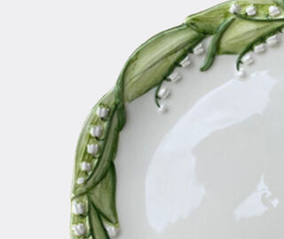 Les-Ottomans 'Lily of the Valley' dinner plate MULTICOLOUR OTTO23LIL780MUL