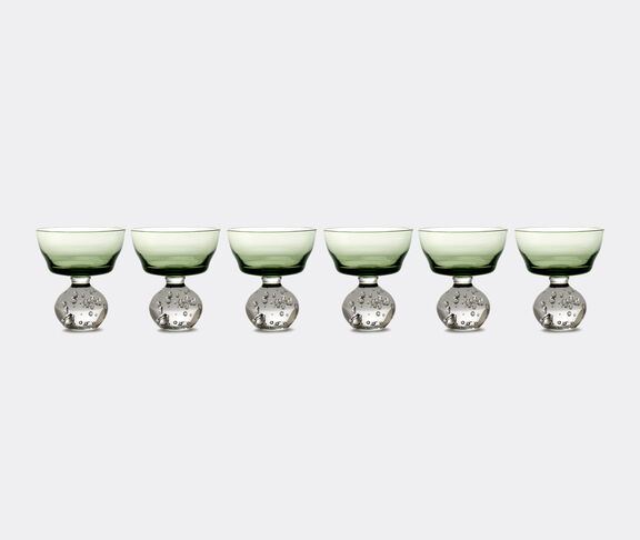 Serax Set Of 6 Stem Glasses Green Eternal Snow Medium undefined ${masterID} 2
