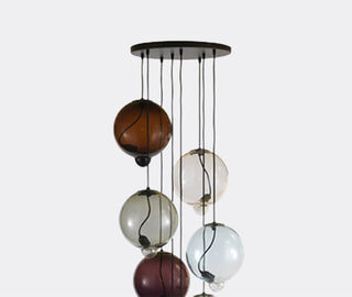 Cappellini 'Meltdown' lamp, eight pendants, US plug MULTICOLOUR CAPP20LAM010MUL