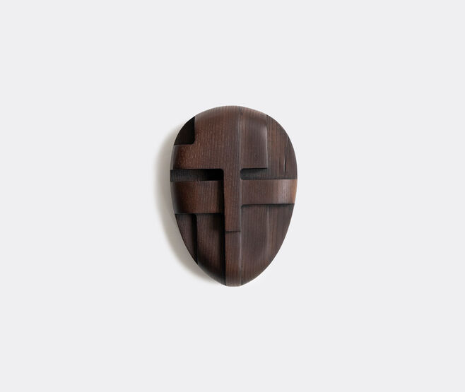 Origin Made 'Ornament and Crime' wall sculpture, dark brown BROWN ORMA24ORN822BRW