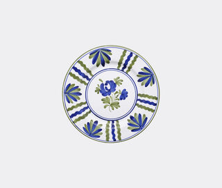 Cabana 'Blossom' dinner plate, blue MULTICOLOUR CABA23BLO156MUL