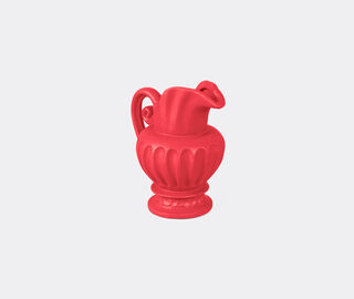 Seletti 'Magna Graecia, Caraffa' terracotta vase, bougainvillea pink PINK SELE26TER404PIN