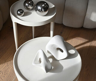 101 Copenhagen 'Ori' sculpture, set of two, birch BEIGE COPH26ORI759BEI