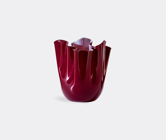 Venini 'Fazzoletto Opalino' vase, M, red Red, pink VENI21FAZ541RED