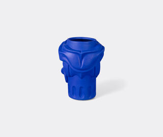 Seletti 'Magna Graecia, Man' terracotta vase, cobalt blue BLUE SELE25TER003BLU