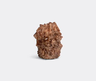Mineral Series 'Crystal' vase, small, brown BROWN MISE25SMA253BRW