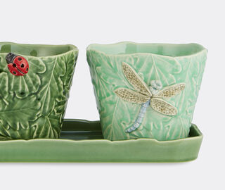 Bordallo Pinheiro 'Jardim De Insetos', set of three MULTICOLOUR BOPI22JAR375MUL