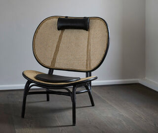 NORR11 'Nomad' lounge chair, black BLACK NORR21NOM899BLK