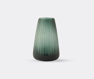 XLBoom 'Dim Stripe' vase, extra large, green GREEN XLBO25DIM032GRN