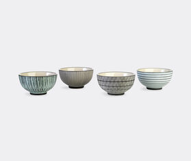 POLSPOTTEN 'Afresh Salad' bowl, set of four MULTICOLOUR POLS22SAL748MUL