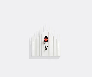 Domeniconi 'Duomo' cuckoo clock, white WHITE DOME25CUC504WHI