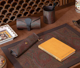 ETRO Home Interiors 'Arnica' pen holder, red RED ETRO26ARN691RED