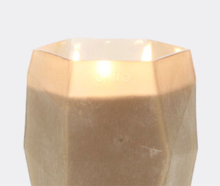 ONNO Collection 'Terre Light Smoked' candle Zanzibar scent, medium GREY ONNO23CAN037GRY