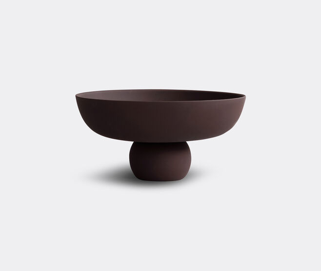 101 Copenhagen 'Baburu' bowl, medium, chocolate brown BROWN COPH26BAB173BRW