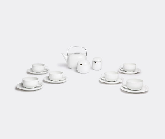Rosenthal &lsquo;Suomi&rsquo; 15-piece tea set WHITE ROSE15TEA777WHI