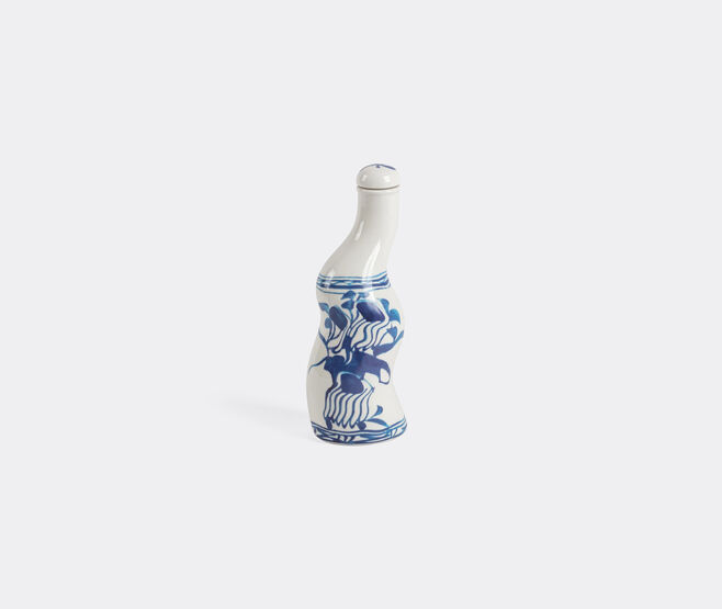 Seletti 'Classics on Acid, Tokkuri' seasoning bottle, white and blue MULTICOLOUR SELE25POR073MUL